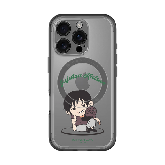 スリムプロテクションプレミアムケース with MagSafe［ 呪術廻戦 - ミニキャラ - 伏黒 甚爾（懐玉・玉折） ］