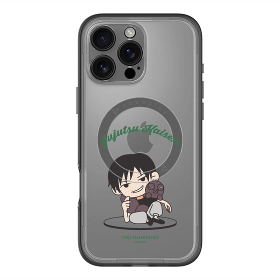 スリムプロテクションプレミアムケース with MagSafe［ 呪術廻戦 - ミニキャラ - 伏黒 甚爾（懐玉・玉折） ］