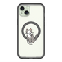 スリムプロテクションプレミアムケース with MagSafe［ オリジナル - CASEPLAYネコ - tabby ］