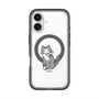 スリムプロテクションプレミアムケース with MagSafe［ オリジナル - CASEPLAYネコ - tabby ］