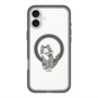 スリムプロテクションプレミアムケース with MagSafe［ オリジナル - CASEPLAYネコ - tabby ］
