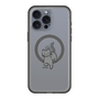 スリムプロテクションプレミアムケース with MagSafe［ オリジナル - CASEPLAYネコ - black ］