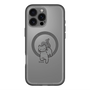 スリムプロテクションプレミアムケース with MagSafe［ オリジナル - CASEPLAYネコ - black ］
