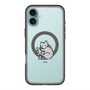 スリムプロテクションプレミアムケース with MagSafe［ オリジナル - CASEPLAYネコ - saba ］
