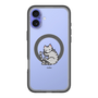 スリムプロテクションプレミアムケース with MagSafe［ オリジナル - CASEPLAYネコ - saba ］