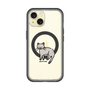 スリムプロテクションプレミアムケース with MagSafe［ オリジナル - CASEPLAYネコ - pointed ］