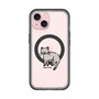 スリムプロテクションプレミアムケース with MagSafe［ オリジナル - CASEPLAYネコ - pointed ］