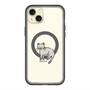 スリムプロテクションプレミアムケース with MagSafe［ オリジナル - CASEPLAYネコ - pointed ］