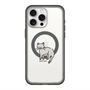 スリムプロテクションプレミアムケース with MagSafe［ オリジナル - CASEPLAYネコ - pointed ］