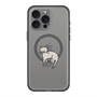 スリムプロテクションプレミアムケース with MagSafe［ オリジナル - CASEPLAYネコ - pointed ］