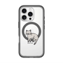 スリムプロテクションプレミアムケース with MagSafe［ オリジナル - CASEPLAYネコ - pointed ］