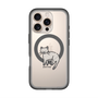 スリムプロテクションプレミアムケース with MagSafe［ オリジナル - CASEPLAYネコ - pointed ］
