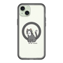 スリムプロテクションプレミアムケース with MagSafe［ オリジナル - CASEPLAYネコ - tuxedo ］