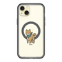 スリムプロテクションプレミアムケース with MagSafe［ オリジナル - CASEPLAYイヌ - shiba ］