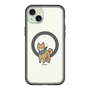 スリムプロテクションプレミアムケース with MagSafe［ オリジナル - CASEPLAYイヌ - shiba ］