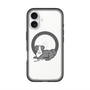 スリムプロテクションプレミアムケース with MagSafe［ オリジナル - CASEPLAYイヌ - border collie ］