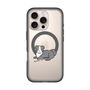 スリムプロテクションプレミアムケース with MagSafe［ オリジナル - CASEPLAYイヌ - border collie ］