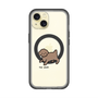 スリムプロテクションプレミアムケース with MagSafe［ オリジナル - CASEPLAYイヌ - toy pooh ］