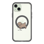 スリムプロテクションプレミアムケース with MagSafe［ オリジナル - CASEPLAYイヌ - toy pooh ］