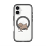 スリムプロテクションプレミアムケース with MagSafe［ オリジナル - CASEPLAYイヌ - toy pooh ］