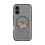 スリムプロテクションプレミアムケース with MagSafe［ オリジナル - CASEPLAYイヌ - toy pooh ］