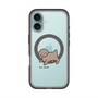 スリムプロテクションプレミアムケース with MagSafe［ オリジナル - CASEPLAYイヌ - toy pooh ］