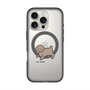スリムプロテクションプレミアムケース with MagSafe［ オリジナル - CASEPLAYイヌ - toy pooh ］