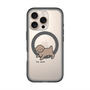 スリムプロテクションプレミアムケース with MagSafe［ オリジナル - CASEPLAYイヌ - toy pooh ］