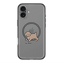 スリムプロテクションプレミアムケース with MagSafe［ オリジナル - CASEPLAYイヌ - toy pooh ］