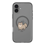 スリムプロテクションプレミアムケース with MagSafe［ オリジナル - CASEPLAYイヌ - pome ］