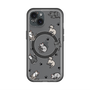 スリムプロテクションプレミアムケース with MagSafe［ オリジナル - CASEPLAYネコ総柄 - color ］