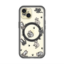 スリムプロテクションプレミアムケース with MagSafe［ オリジナル - CASEPLAYネコ総柄 - color ］