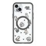 スリムプロテクションプレミアムケース with MagSafe［ オリジナル - CASEPLAYネコ総柄 - color ］