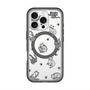 スリムプロテクションプレミアムケース with MagSafe［ オリジナル - CASEPLAYネコ総柄 - color ］