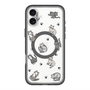 スリムプロテクションプレミアムケース with MagSafe［ オリジナル - CASEPLAYネコ総柄 - color ］