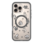 スリムプロテクションプレミアムケース with MagSafe［ オリジナル - CASEPLAYネコ総柄 - color ］