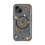 スリムプロテクションプレミアムケース with MagSafe［ オリジナル - CASEPLAYイヌ総柄 - color ］