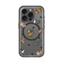 スリムプロテクションプレミアムケース with MagSafe［ オリジナル - CASEPLAYイヌ総柄 - color ］