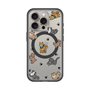 スリムプロテクションプレミアムケース with MagSafe［ オリジナル - CASEPLAYイヌ総柄 - color ］