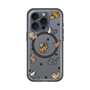 スリムプロテクションプレミアムケース with MagSafe［ オリジナル - CASEPLAYイヌ総柄 - color ］