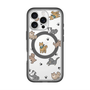 スリムプロテクションプレミアムケース with MagSafe［ オリジナル - CASEPLAYイヌ総柄 - color ］