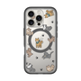 スリムプロテクションプレミアムケース with MagSafe［ オリジナル - CASEPLAYイヌ総柄 - color ］