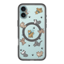 スリムプロテクションプレミアムケース with MagSafe［ オリジナル - CASEPLAYイヌ総柄 - color ］