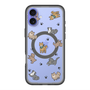 スリムプロテクションプレミアムケース with MagSafe［ オリジナル - CASEPLAYイヌ総柄 - color ］