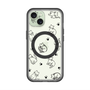 スリムプロテクションプレミアムケース with MagSafe［ オリジナル - CASEPLAYネコ総柄 - black ］