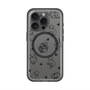 スリムプロテクションプレミアムケース with MagSafe［ オリジナル - CASEPLAYネコ総柄 - black ］