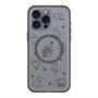 スリムプロテクションプレミアムケース with MagSafe［ オリジナル - CASEPLAYネコ総柄 - black ］