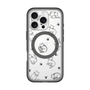 スリムプロテクションプレミアムケース with MagSafe［ オリジナル - CASEPLAYネコ総柄 - black ］