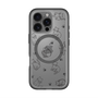 スリムプロテクションプレミアムケース with MagSafe［ オリジナル - CASEPLAYネコ総柄 - black ］