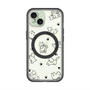 スリムプロテクションプレミアムケース with MagSafe［ オリジナル - CASEPLAYイヌ総柄 - black ］